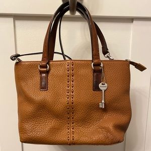Tan Fossil Handbag